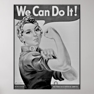 "Kan vi göra det!", Rosie affischen för Riveter Poster