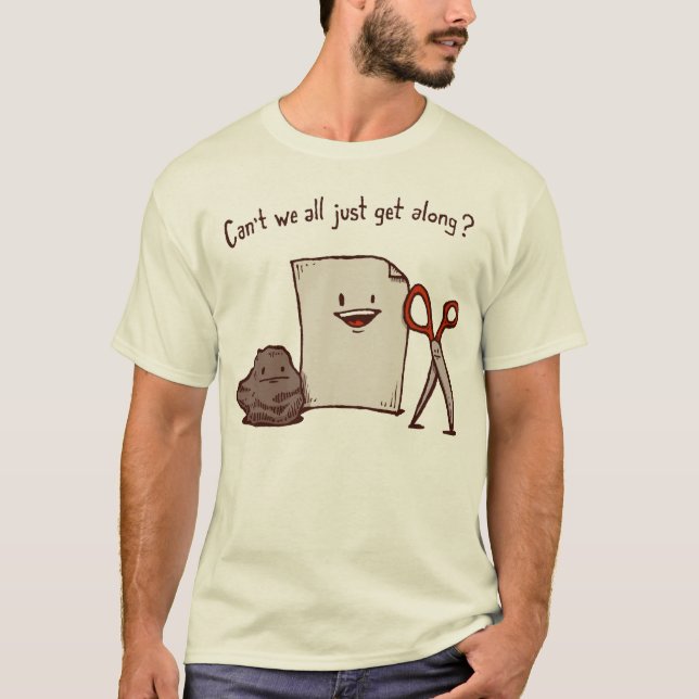 Kan vi inte komma överens? Shirt Tee (Framsida)