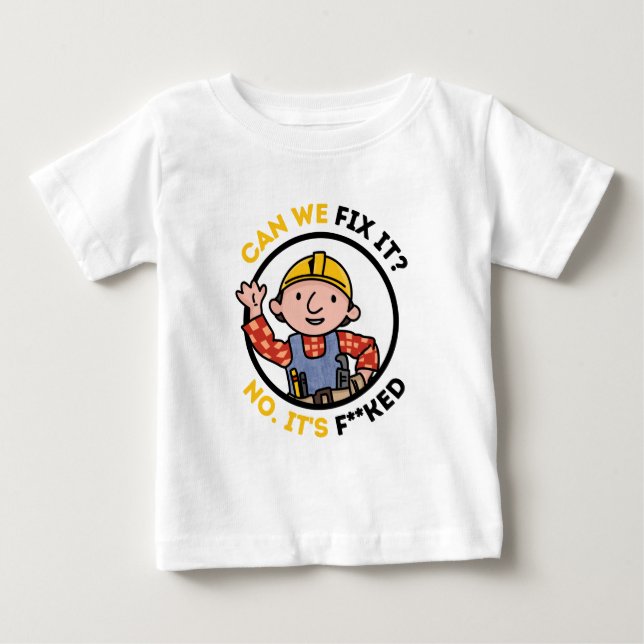 Kan vi laga den? - Bob The Builder T Shirt (Framsida)