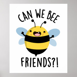 Kan vi vara vänner Funny Kryp Pun? Poster