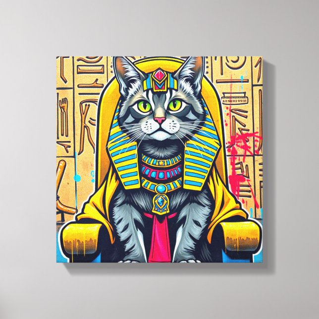KANAANI CAT-PHARAOH 4 CANVASTRYCK (Framsida)