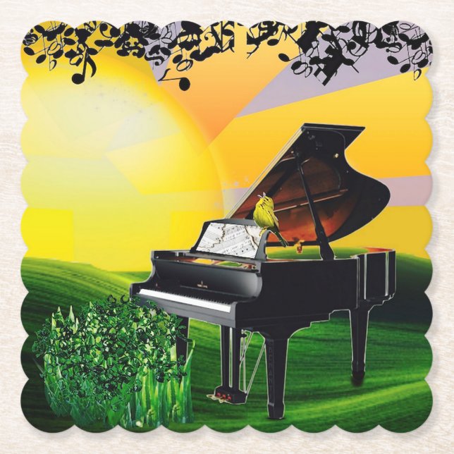 KANAAREN I SUNRISE! UNDERLÄGG PAPPER (Framsida)