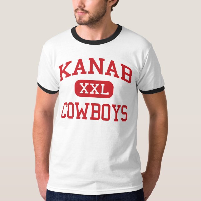 Kanab - Cowboys - Kanab högstadium - Kanab Utah Tee Shirt (Framsida)