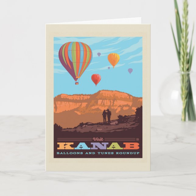 Kanab Utah | Bubblor och tuner Kort (Framsida)