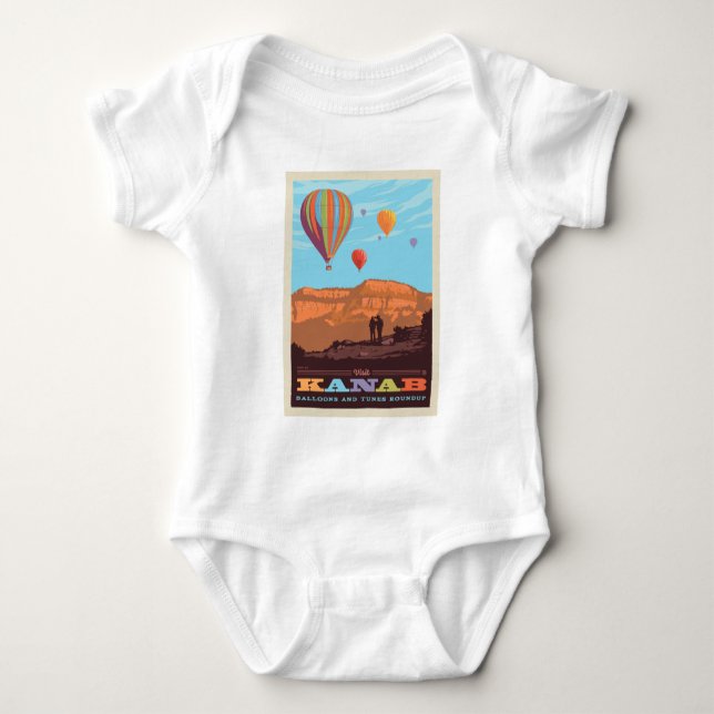 Kanab Utah | Bubblor och tuner T Shirt (Framsida)