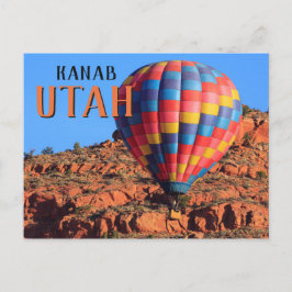 Kanab Utah Luftballong Vykort