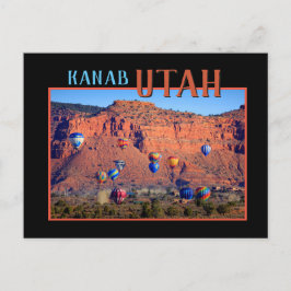 Kanab Utah Luftballongs Vykort