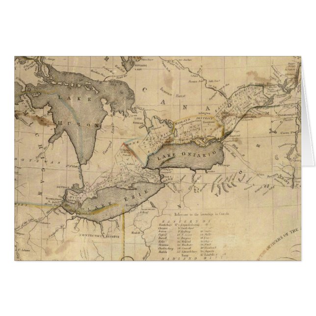 Kanada 10 hälsningskort (Framsidan Horizontal)