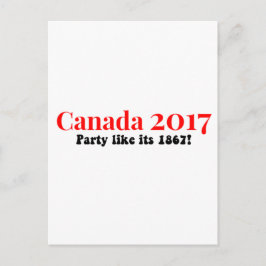 Kanada 150 år 2017 Party som 1867 Vykort