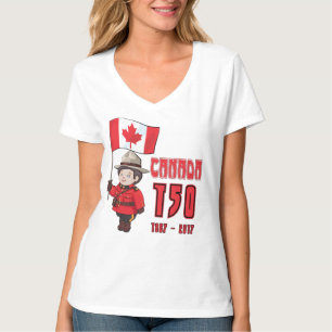 Kanada 150-årsdagen t-shirt