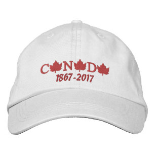 Kanada 150 Embroied Baseball Cap Broderad Keps