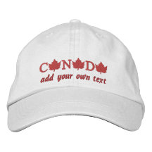 Kanada 150 Embroied Baseball Cap - lägg till SMS