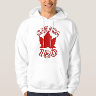 Kanada 150 Hoodies Kanada Day 150 Shirts Tröja Med Luva