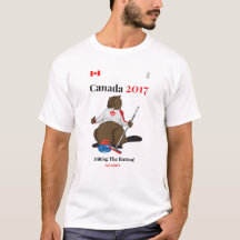 Kanada 150 i 2017 som krullar, knäppas