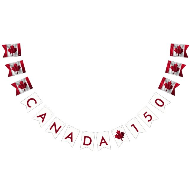 Kanada 150 kanadensiska flaggor (Alla)