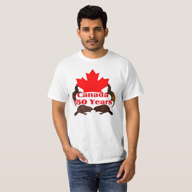Kanada 150. t-shirt (Hel framsida)