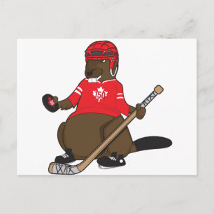 Kanada 150 under 2017 Beaver Hockey Vykort