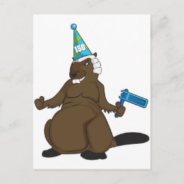 Kanada 150 under 2017 Party Beaver Merchandise Vykort