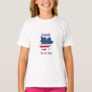 Kanada 51:a staten t shirt