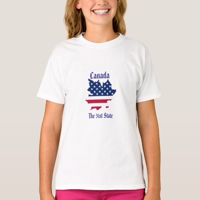 Kanada 51:a staten t shirt (Framsida)