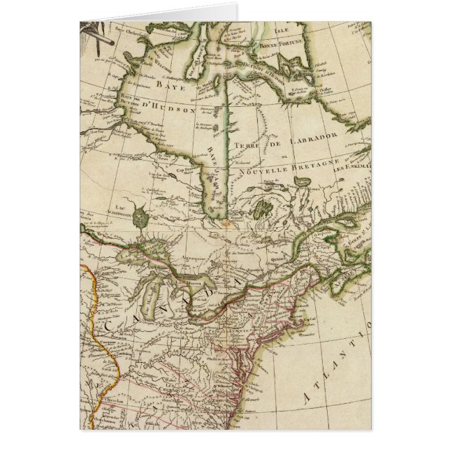 Kanada 5 hälsningskort (Framsidan)