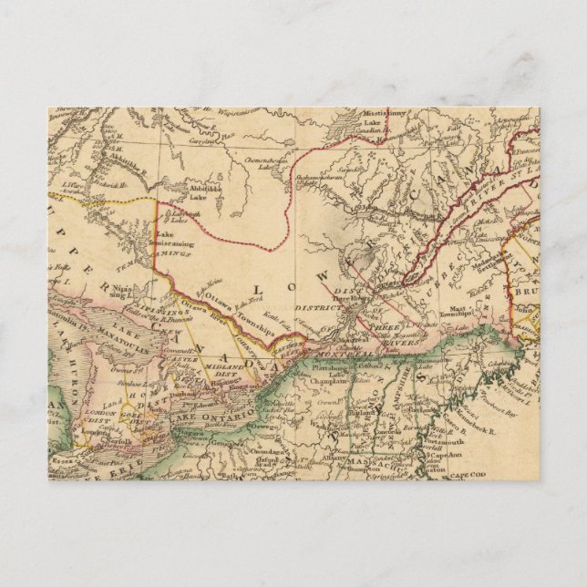 Kanada 6 vykort (Framsida)