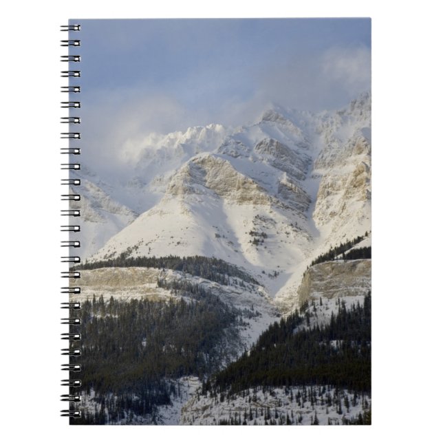 Kanada, Alberta, Banff National Park. Utsikt över Anteckningsbok (Framsidan)