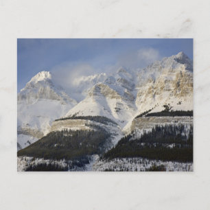 Kanada, Alberta, Banff National Park. Utsikt över Vykort