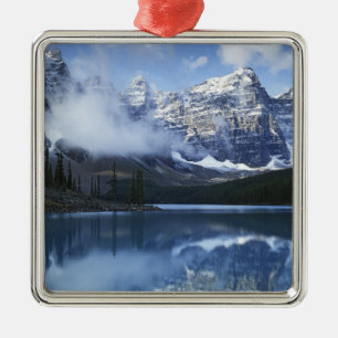Kanada, Alberta, Banff Nationalpark, sjö Julgransprydnad Metall