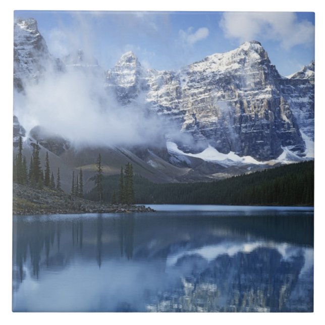 Kanada, Alberta, Banff Nationalpark, sjö Kakelplatta (Framsidan)
