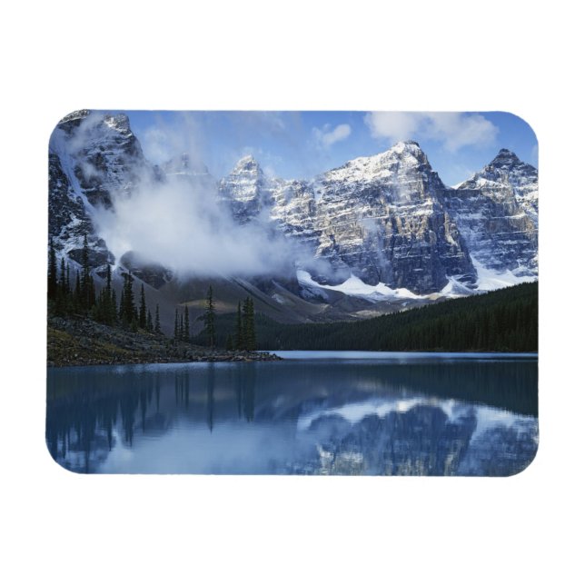 Kanada, Alberta, Banff Nationalpark, sjö Magnet (Horisontell)
