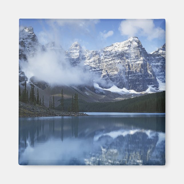Kanada, Alberta, Banff Nationalpark, sjö Magnet (Framsidan)