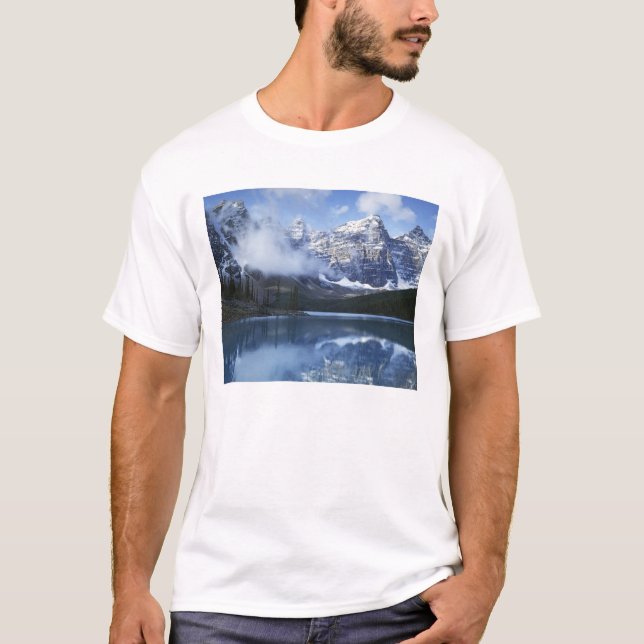 Kanada, Alberta, Banff Nationalpark, sjö T Shirt (Framsida)