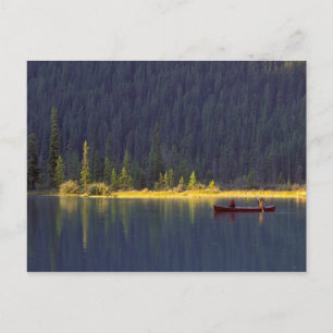 Kanada, Alberta, Baniff National Park. Två pojkar Vykort