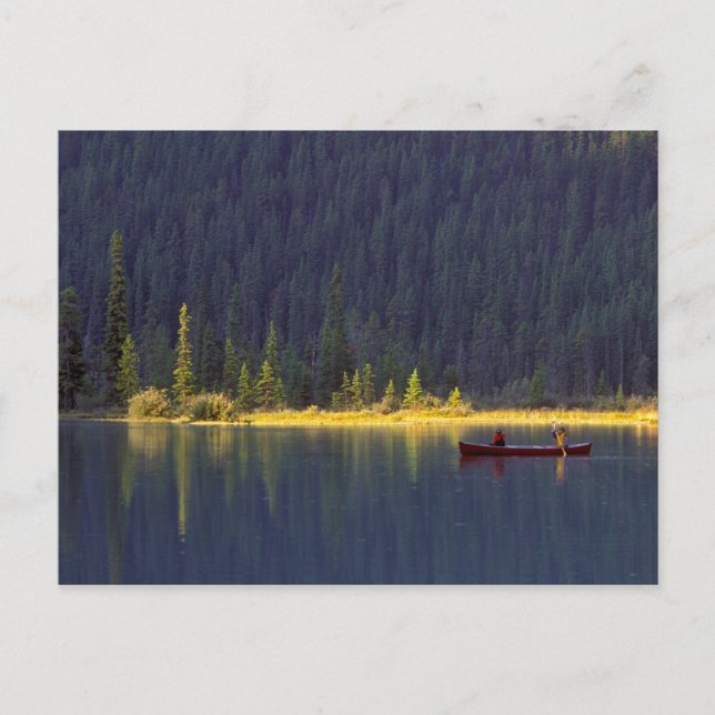 Kanada, Alberta, Baniff National Park. Två pojkar Vykort (Framsida)