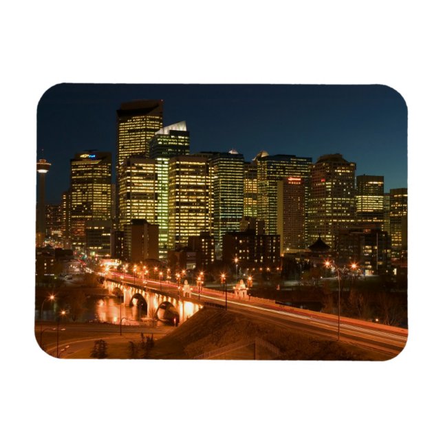 Kanada, Alberta, Calgary: Downtown Calgary Magnet (Horisontell)