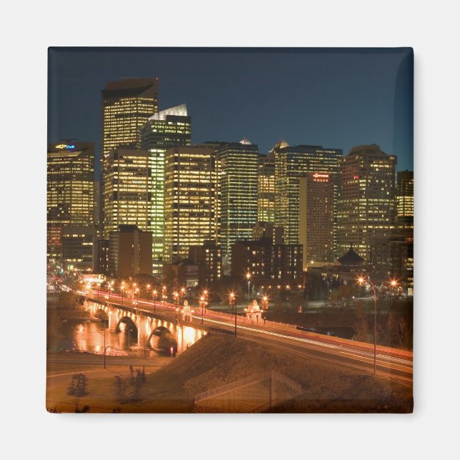 Kanada, Alberta, Calgary: Downtown Calgary Magnet (Framsidan)
