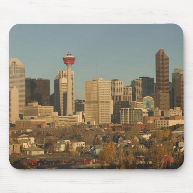 Kanada, Alberta, Calgary: Stadssiluett från 2 Musmatta (Framsidan)