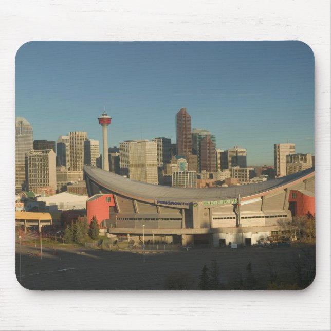 Kanada, Alberta, Calgary: Stadssiluett från 3 Musmatta (Framsidan)