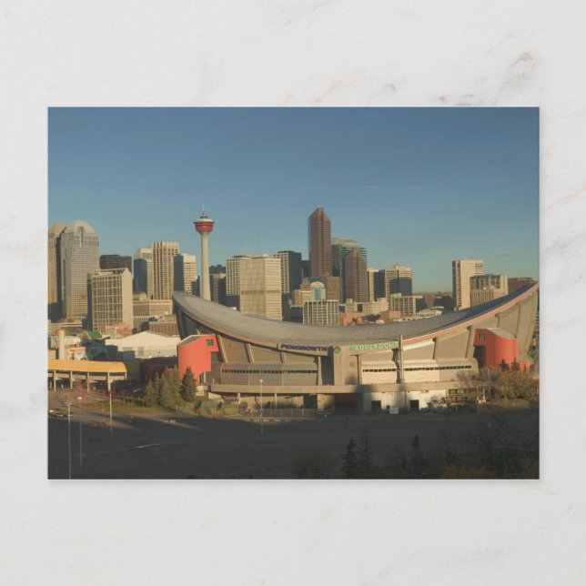 Kanada, Alberta, Calgary: Stadssiluett från 3 Vykort (Framsida)