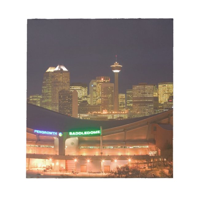 Kanada, Alberta, Calgary: Stadssiluett från Anteckningsblock (Framsida)