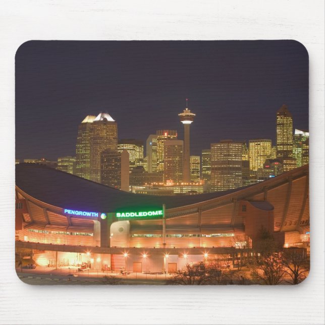 Kanada, Alberta, Calgary: Stadssiluett från Musmatta (Framsidan)