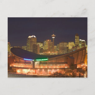 Kanada, Alberta, Calgary: Stadssiluett från Vykort
