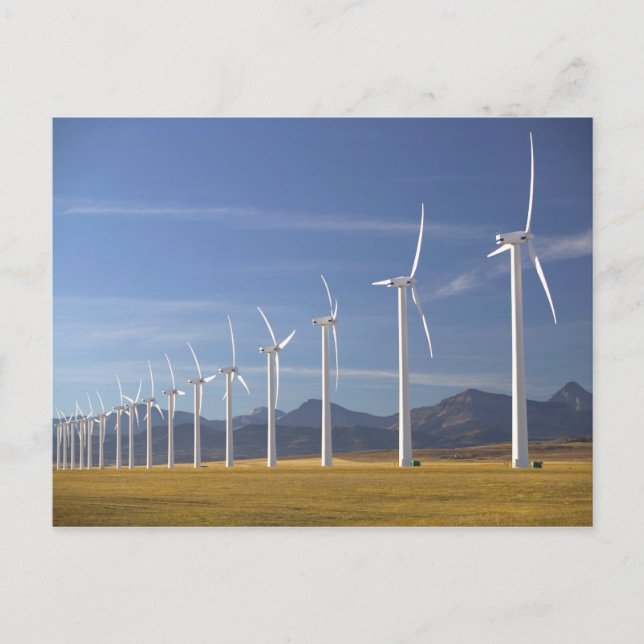 Kanada, Alberta, Crowsnest Pass Area: Cowley Vykort (Framsida)