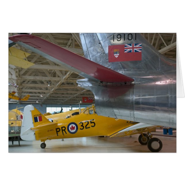 Kanada, Alberta, Edmonton: Alberta Aviation 2 Hälsningskort (Framsidan Horizontal)