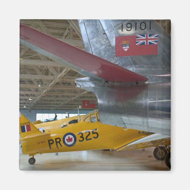 Kanada, Alberta, Edmonton: Alberta Aviation 2 Magnet (Framsidan)