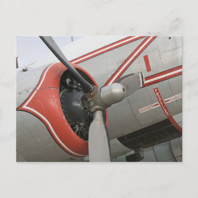 Kanada, Alberta, Edmonton: Alberta Aviation Vykort (Framsida)