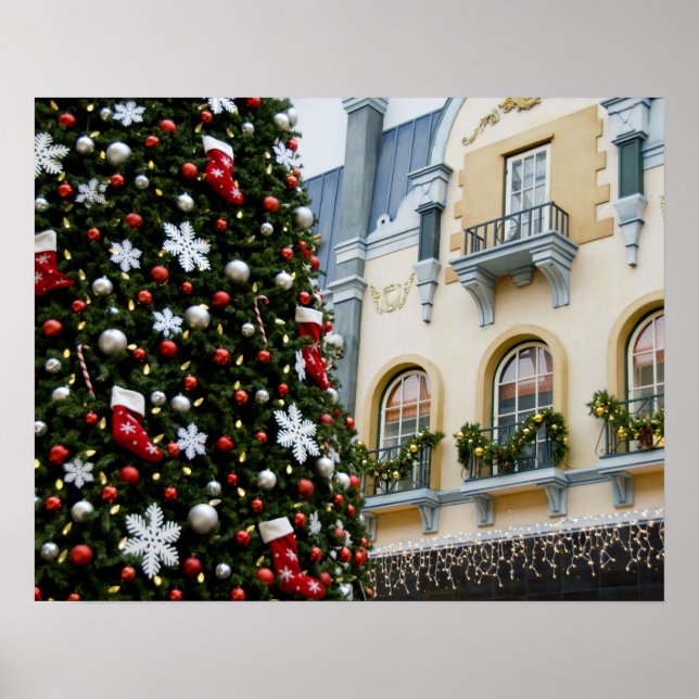 Kanada, Alberta, Edmonton. Väster Edmonton Mall. Poster (Framsidan)