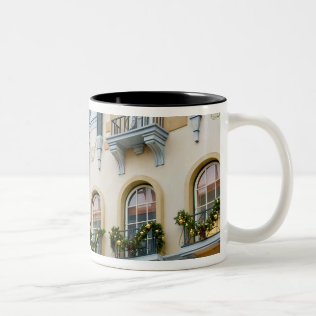 Kanada, Alberta, Edmonton. Väster Edmonton Mall. Två-Tonad Mugg (Höger)