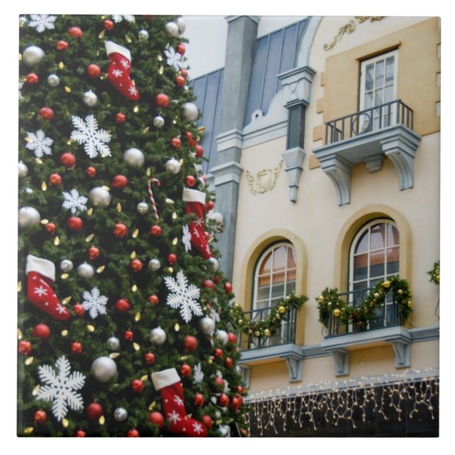 Kanada, Alberta, Edmonton. West Edmonton Mall. Kakelplatta (Framsidan)